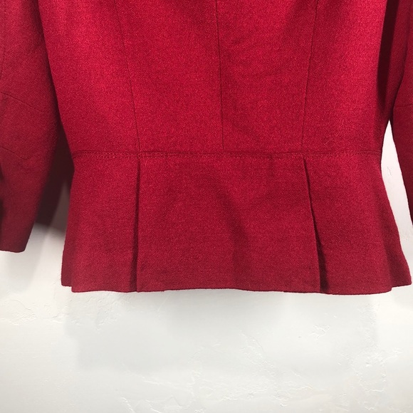 White House Black Market red blazer size 4 - Picture 7 of 10